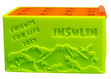 FFL Dino 12 Vial Insulin Caddy with Lid